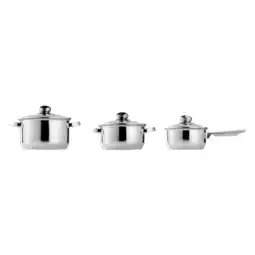 Pick n Pay Liquor DAY Stainless Steel Cookware With Lid 6 Piece offer