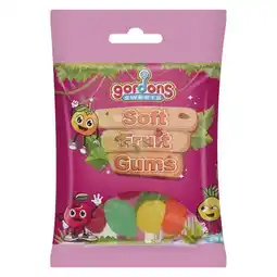 Pick n Pay Liquor Gordons Sweets Soft Fruit Gums 60g offer