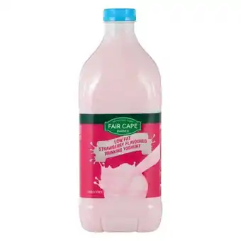 Pick n Pay Liquor Faircape Strawberry Drinking Yoghurt 2l offer
