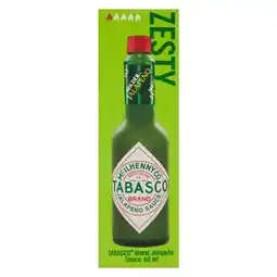 Pick n Pay Liquor Tabasco Green Pepper Sauce 60ml offer