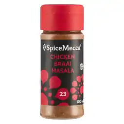 Pick n Pay Liquor Spice Mecca Chicken Braai Masala Bottle 100ml offer