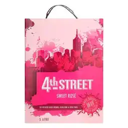 Pick n Pay Liquor 4Th Street Natural Sweet Rose 5L offer