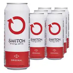 Pick n Pay Liquor Switch Energy Drink Premium 6 x 500ml offer