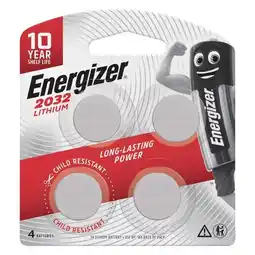 Pick n Pay Liquor Energizer 2032 Lithium Coin Battery 4 Pack offer