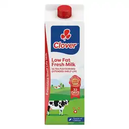 Pick n Pay Liquor Clover Low Fat Ultra Pasturised Milk 2L offer