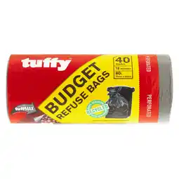Pick n Pay Liquor Tuffy Budget Refuse Bags 40 Pack offer