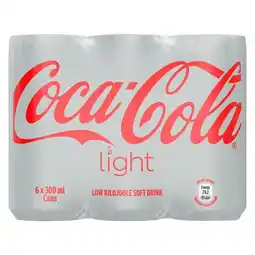 Pick n Pay Liquor Coca-Cola Light Can 6 x 300ml offer