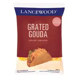 Pick n Pay Liquor Lancewood Grated Gouda 200g offer