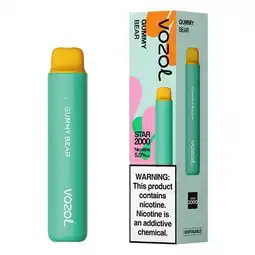 Pick n Pay Liquor Vozol Star 2000 Puffs Gummy Bear 5% offer