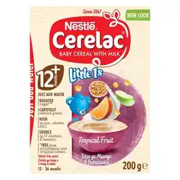 Pick n Pay Liquor Nestle Cerelac Stage 3 Tropical Fruit Baby Cereal with Milk 200g offer