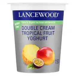 Pick n Pay Liquor Lancewood Lactose Free Topical Fruit Flavoured Yoghurt 150g offer