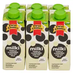 Pick n Pay Liquor First Choice Vanilla Milk 6 x 250ml offer