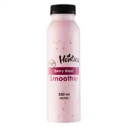 Pick n Pay Liquor Henties Smoothie Berry Blast 350ml offer
