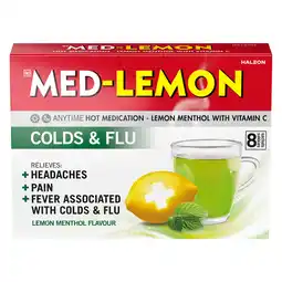 Pick n Pay Liquor Med-Lemon Menthol Vit C 8 Pack offer