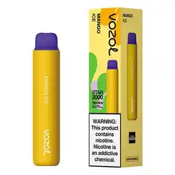 Pick n Pay Liquor Vozol Star 2000 Puffs Mango Ice 5% offer