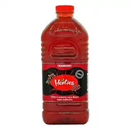 Pick n Pay Liquor Henties 100% Cranberry Juice 1.5L offer