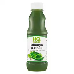 Pick n Pay Liquor HQ Foods Chilli & Dhanya Green Sauce 500ml offer