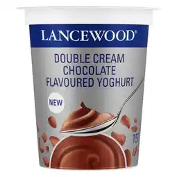 Pick n Pay Liquor Lancewood Double Cream Chocolate Flavoured Yoghurt 150g offer