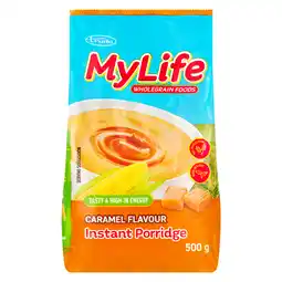 Pick n Pay Liquor My Life Caramel Flavour Instant Porridge 500g offer