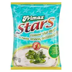 Pick n Pay Liquor Frimax Cream Cheese & Chives Stars 60g offer