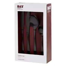 Pick n Pay Liquor DAY Matt Black Stainless Steel Cutlery Set 16 Piece offer