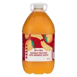 Pick n Pay Liquor PnP 20% Mango Nectar Juice 4L offer