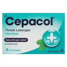 Pick n Pay Liquor Cepacol Lozenges Menthol 8 Pack offer