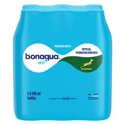 Pick n Pay Liquor Bonaqua Premium Still Water 6 x 500ml offer