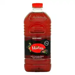 Pick n Pay Liquor Henties Juices Mixed Berries 100% 1.5L offer