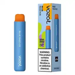 Pick n Pay Liquor Vozol Star 2000 Puffs Blue Razz 5% offer