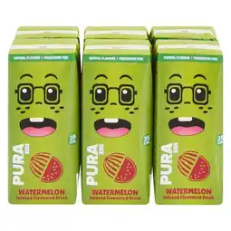 Pick n Pay Liquor Pura Kids Watermelon Infused Drink 200ml x 6 offer