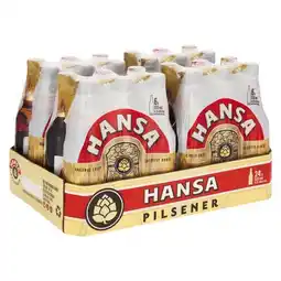 Pick n Pay Liquor Hansa Pilsener Local Beer 24 x 330ml offer
