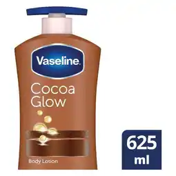 Pick n Pay Liquor Vaseline Intensive Care Cocoa Glow Moisturizing Body Lotion for Dry Skin 625ml offer
