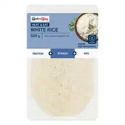 Pick n Pay Liquor PnP Heat & Eat White Rice 500g offer