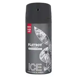 Pick n Pay Liquor Playboy Ice Body Spray 150ml offer