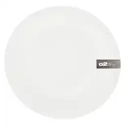 Pick n Pay Liquor O2 Porcelain White Rim Dinner Plate 27cm offer