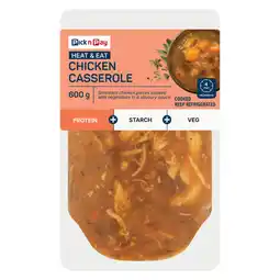 Pick n Pay Liquor PnP Heat & Eat Chicken Casserole 600g offer