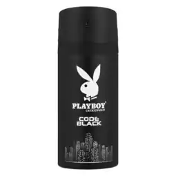 Pick n Pay Liquor Playboy Deodorant Code Black 150ml offer