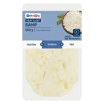 Pick n Pay Liquor PnP Heat & Eat Samp 550g offer