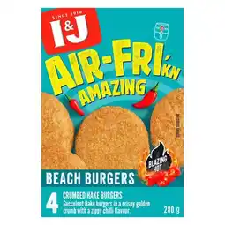 Pick n Pay Liquor I&J Blazing Hot Beach Burgers 280g offer