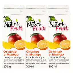 Pick n Pay Liquor Nutri-Fruit Mango & Orange Juice 6 x 200ml offer
