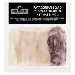 Pick n Pay Liquor Breco Squid Patagonian Tubes & Tentacles 500g offer