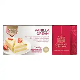 Pick n Pay Liquor Chateau Gateaux Vanilla Dream Cake Slices 2 x 138g offer