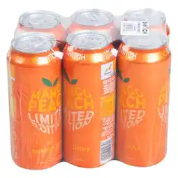 Pick n Pay Liquor Switch Mango & Peach Energy Drink 6 x 500ml offer