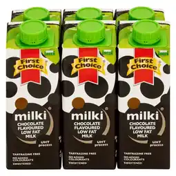 Pick n Pay Liquor First Choice Chocolate Milk 6 x 250ml offer