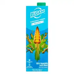 Pick n Pay Liquor Rugani 100% Tumeric Turbo Vegetable Juice 750ml offer