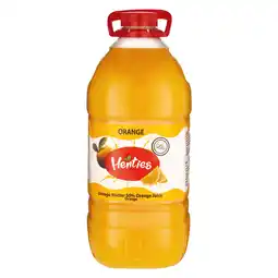 Pick n Pay Liquor Henties Juices Orange Nectar Lite 3L offer