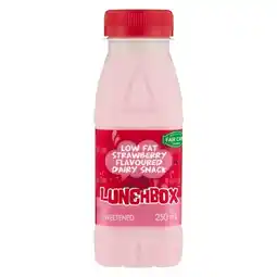 Pick n Pay Liquor Fair Cape Dairies Lunchbox Strawberry Low Fat Dairy Snack 250ml offer