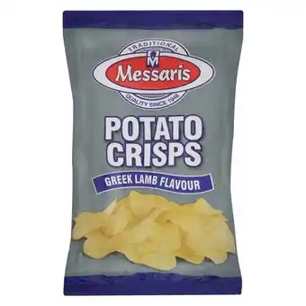 Pick n Pay Liquor Messaris Greek Lamb Crisps 125g offer