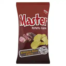 Pick n Pay Liquor Master Smoked Beef Potato Chips 100g offer